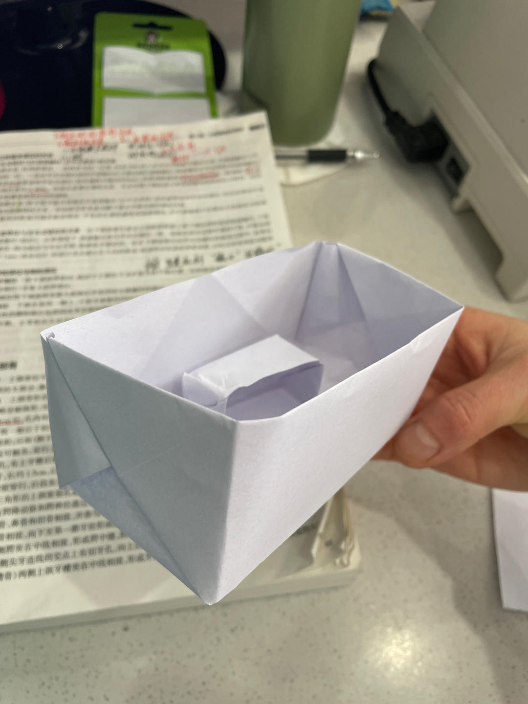 一看就会❗三明治纸盒折法教程