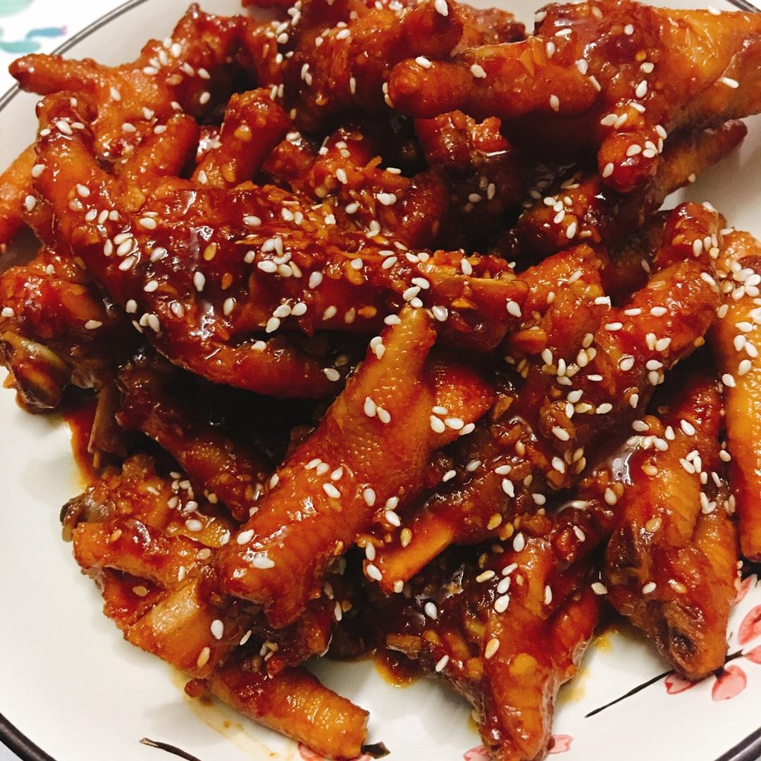 韩式辣酱鸡爪