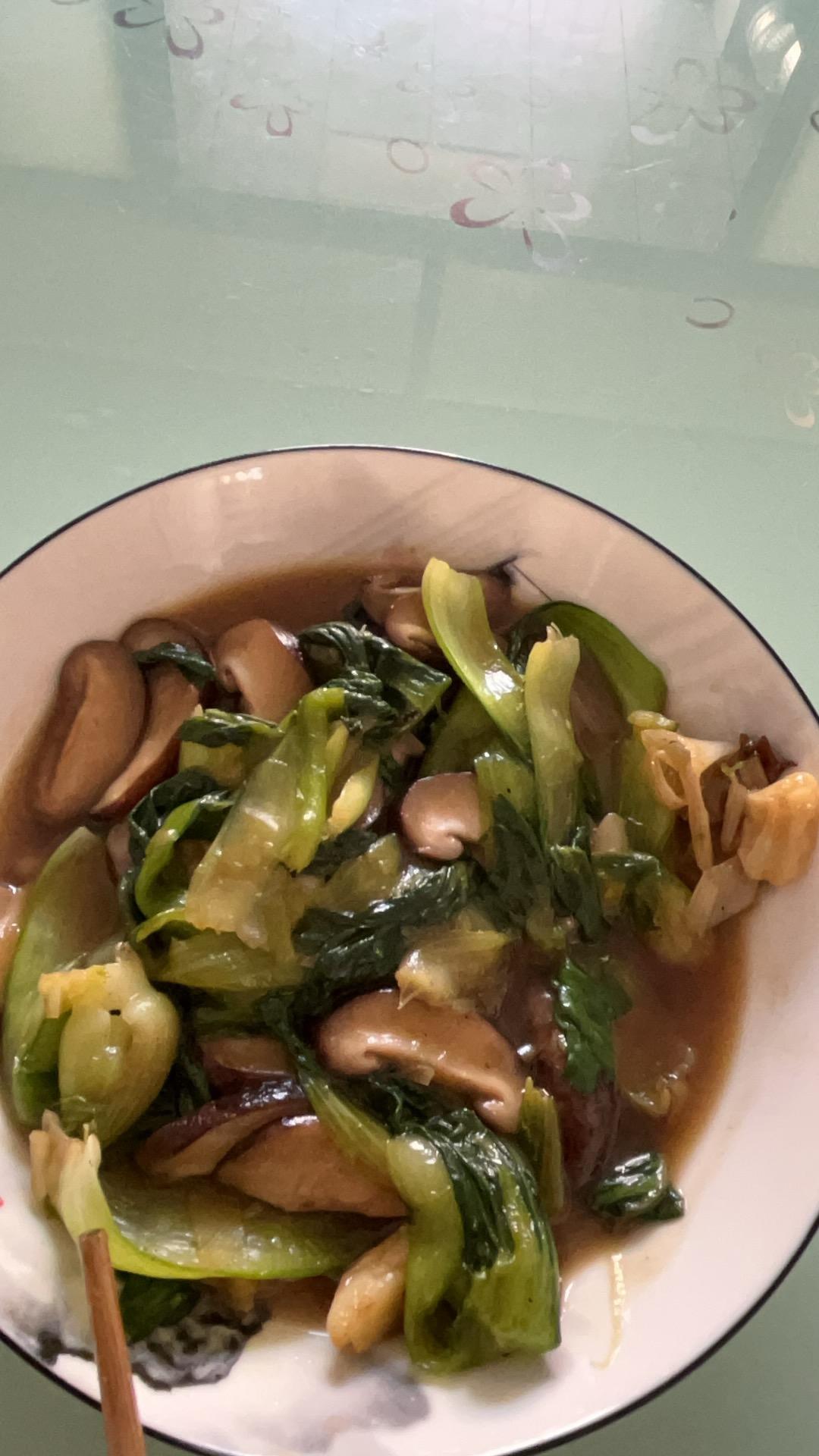 香菇油菜（简单快手）