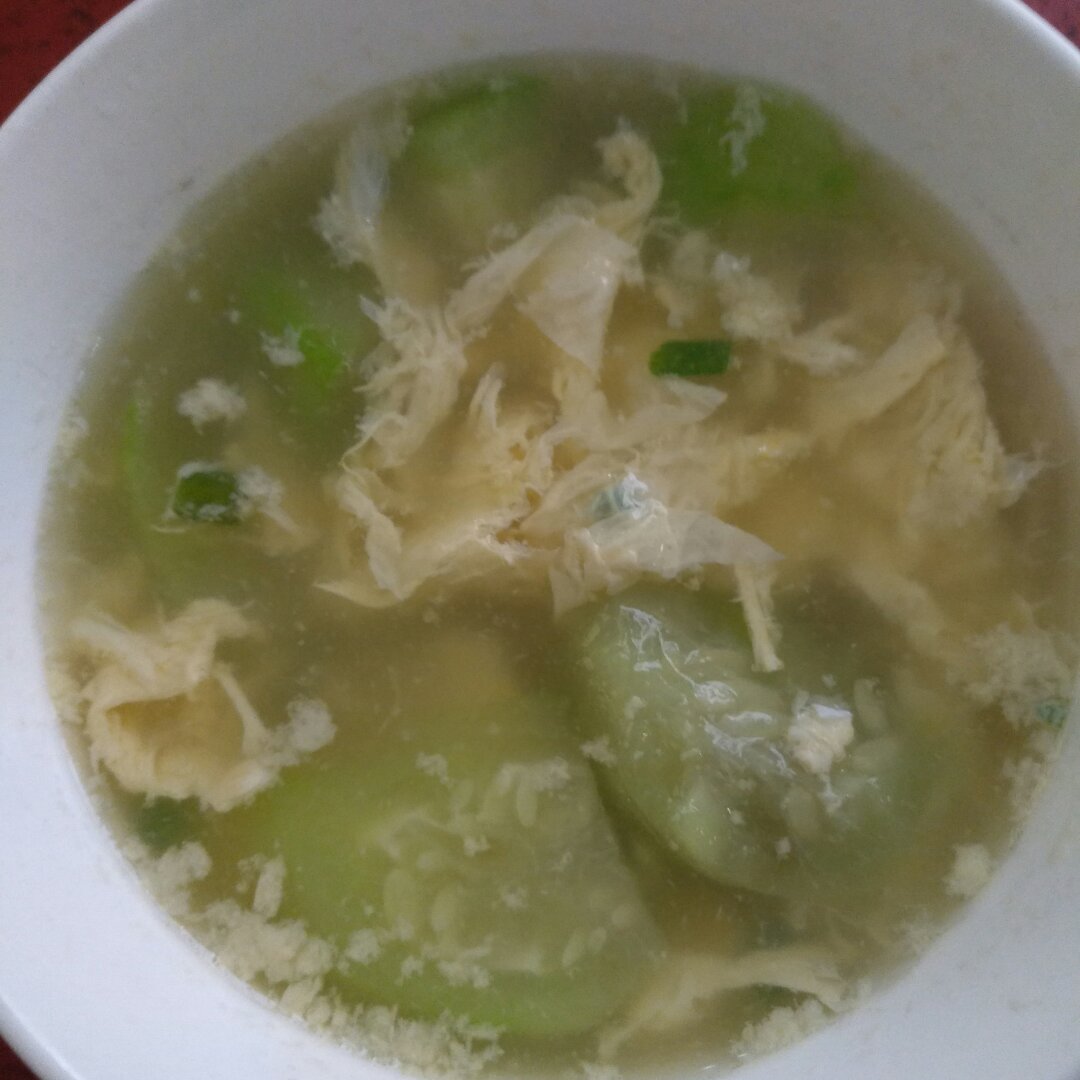 丝瓜蛋汤
