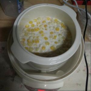 玉米牛奶燕麦 宿舍电炖锅初次试水的做法 步骤2