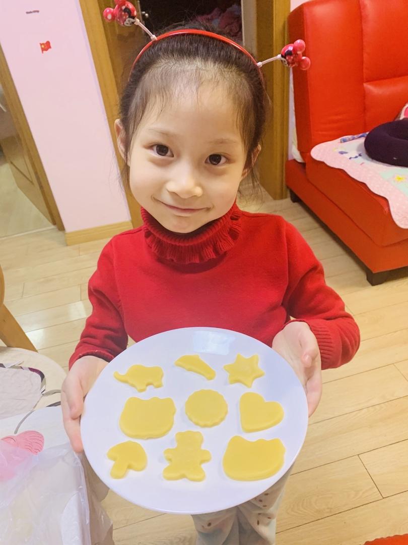 卡通黄油饼干