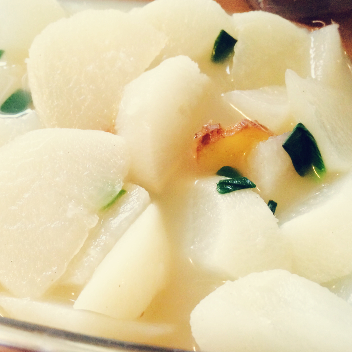 清炖白萝卜汤（独家原创）