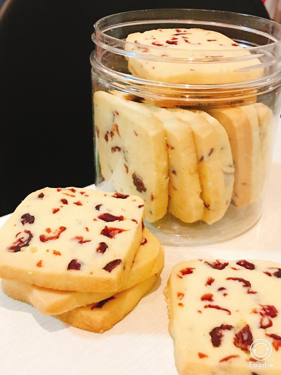 美食寻做的蔓越莓饼干