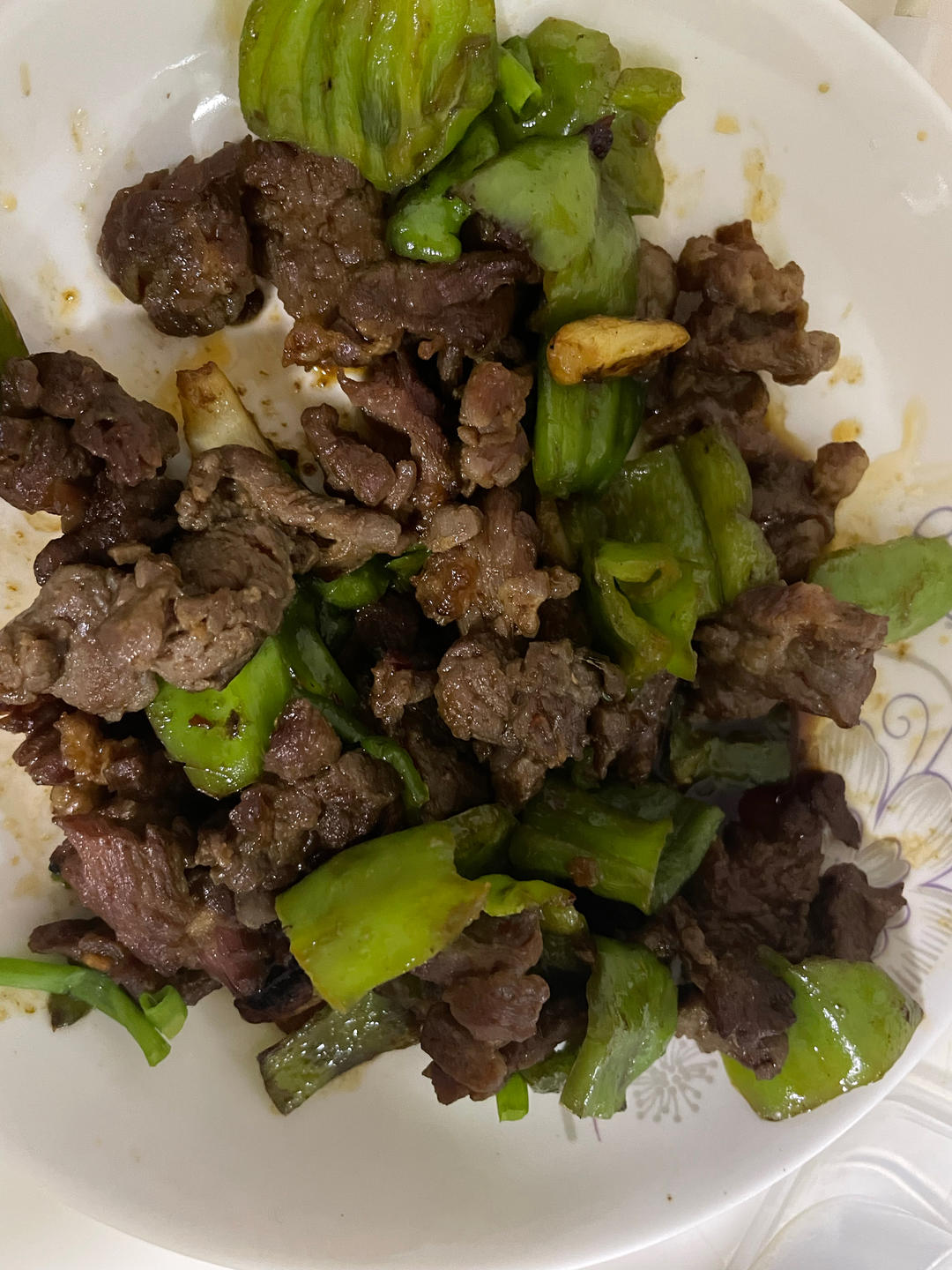 家常小炒牛肉（嫩滑爆赞）