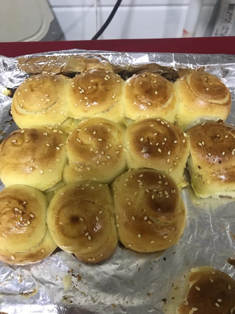 脆底蜂蜜小面包