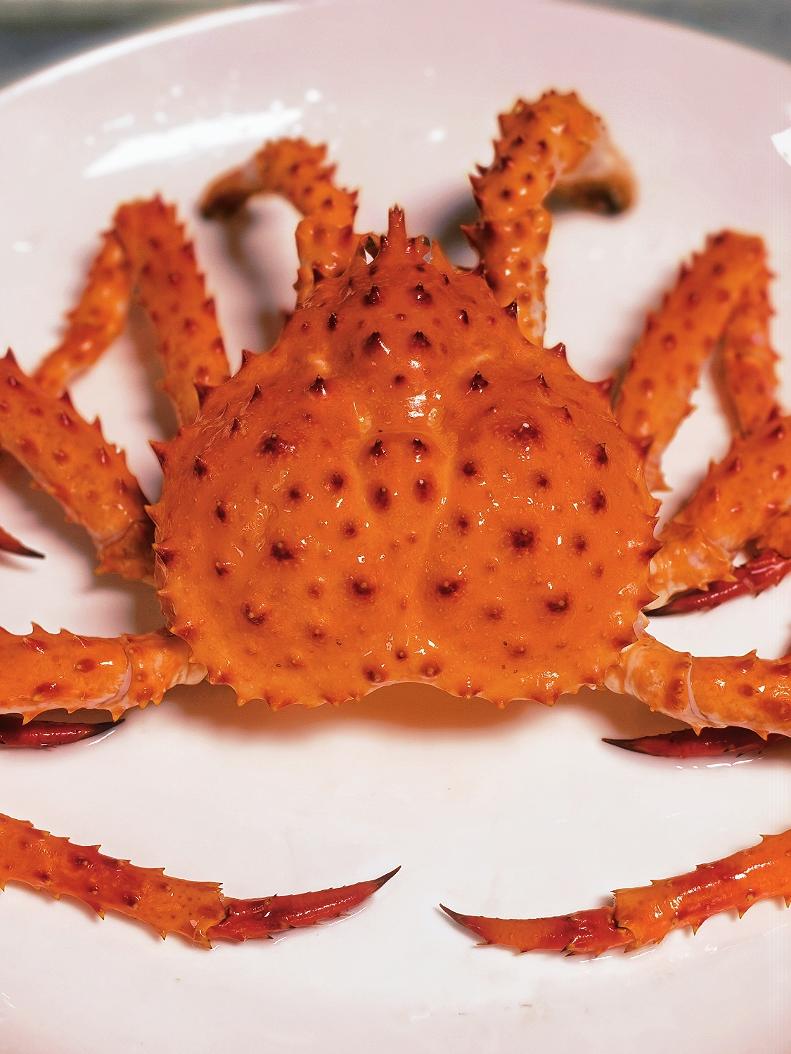 快手做大餐之帝王蟹三吃