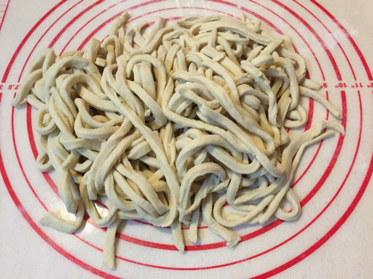 自制碱水面，碱面，热干面，云吞皮，馄饨皮