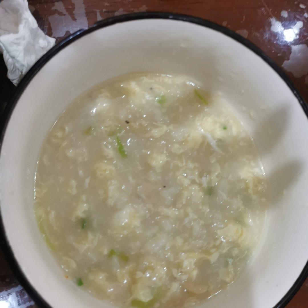 鸡蛋疙瘩汤（快手健康暖胃版）