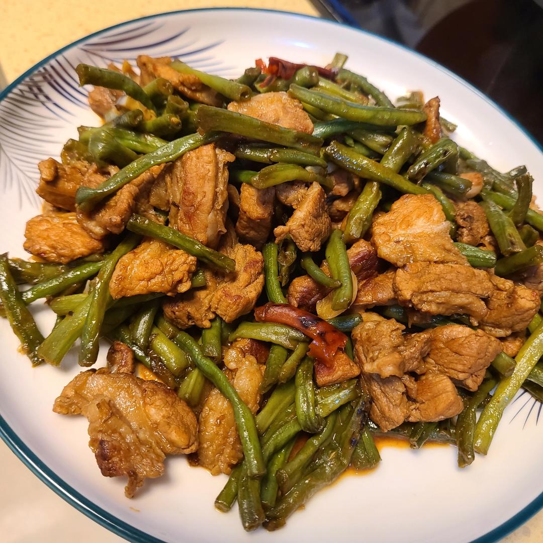 豇豆豆角炒肉肉