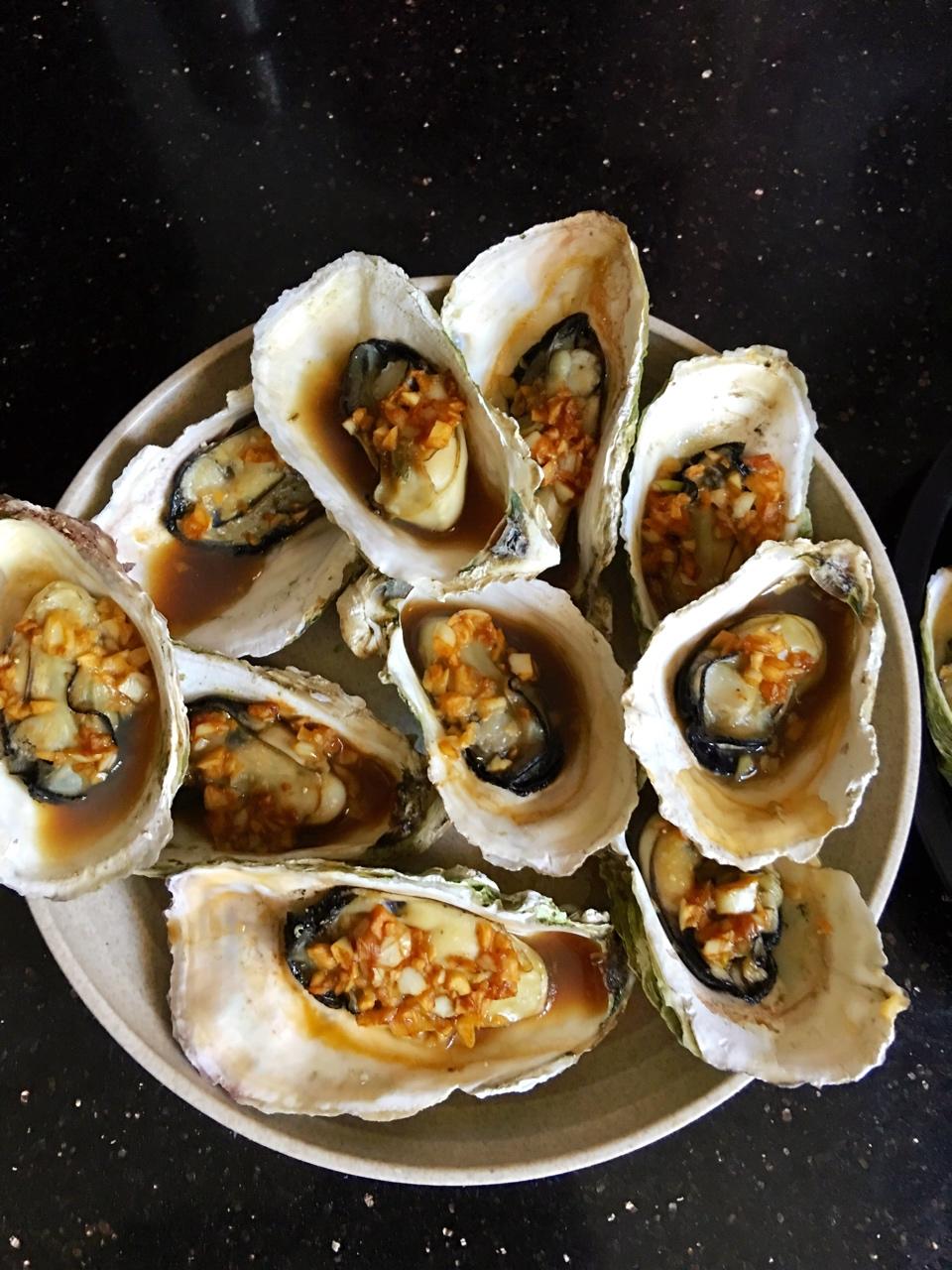 家常版烤海蛎子