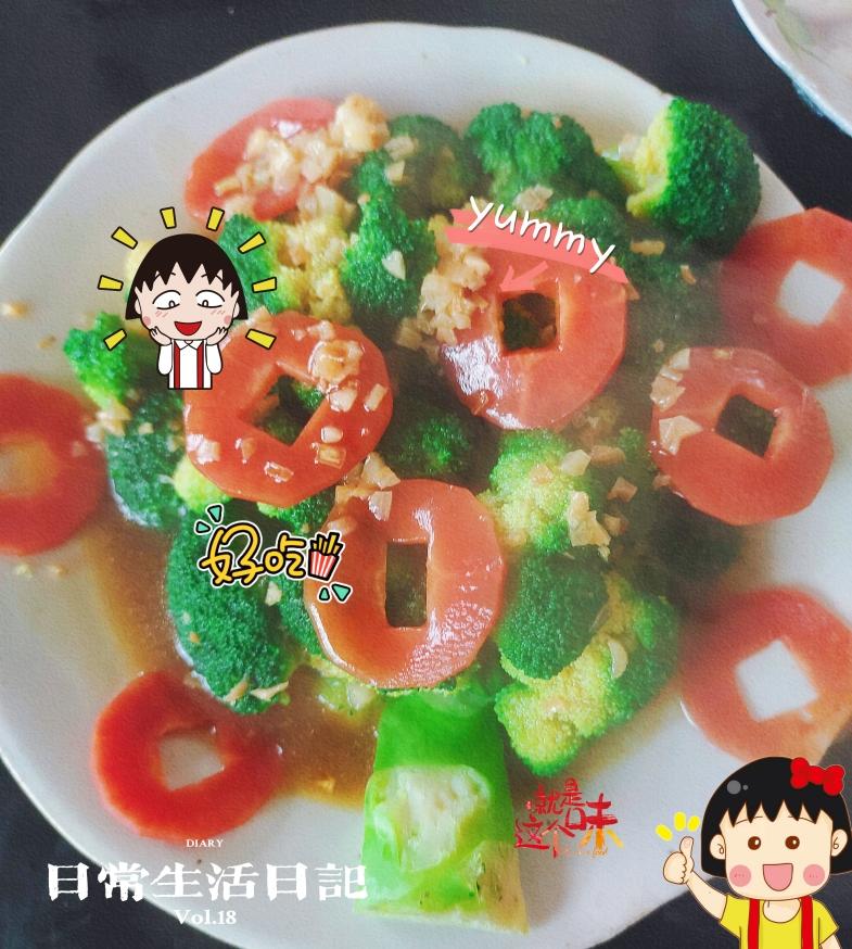 开运年菜❗️寓意吉祥✨西兰花发财树