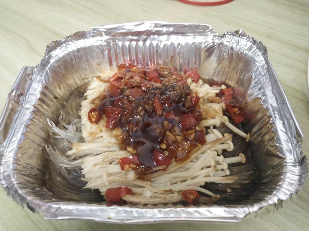 锡纸蒜蓉金针菇
