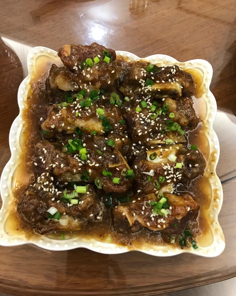 黑椒牛排骨
