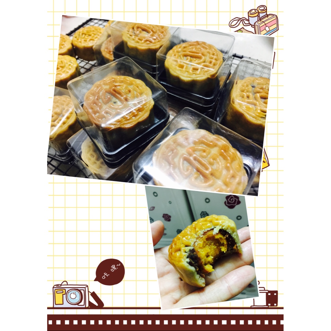 广式月饼——蛋黄莲蓉月饼