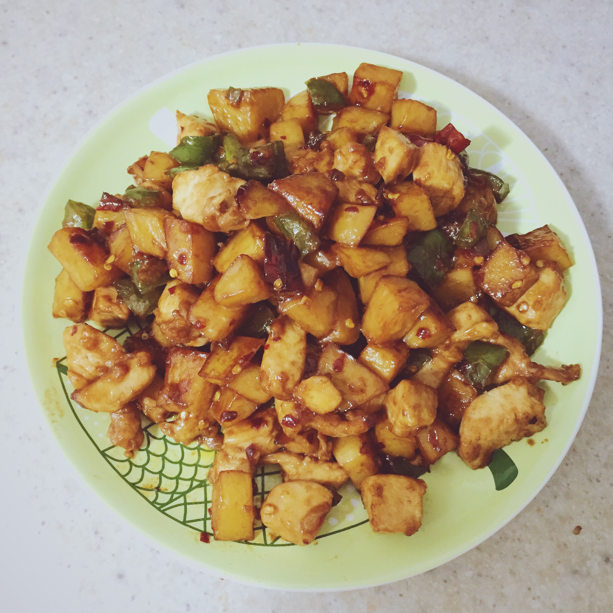 宫爆鸡丁（土豆控）