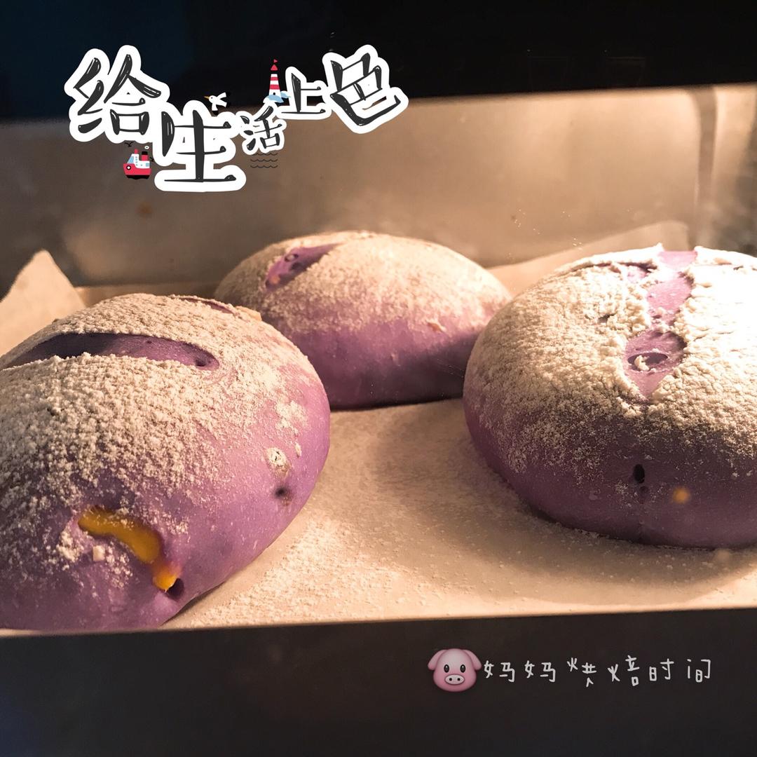 星空面包（蝶豆花天然色素）