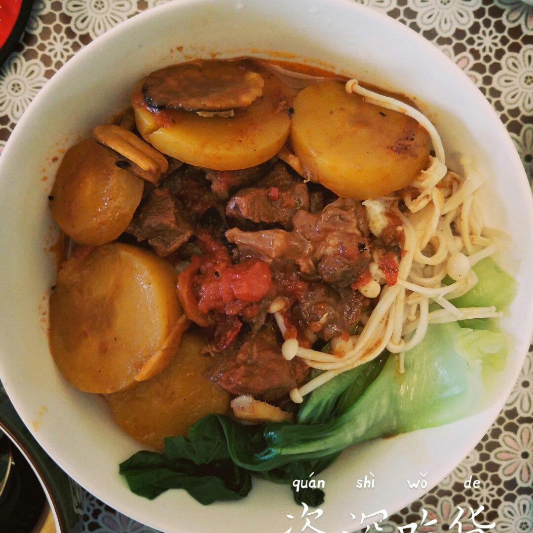 【红烧牛肉面】