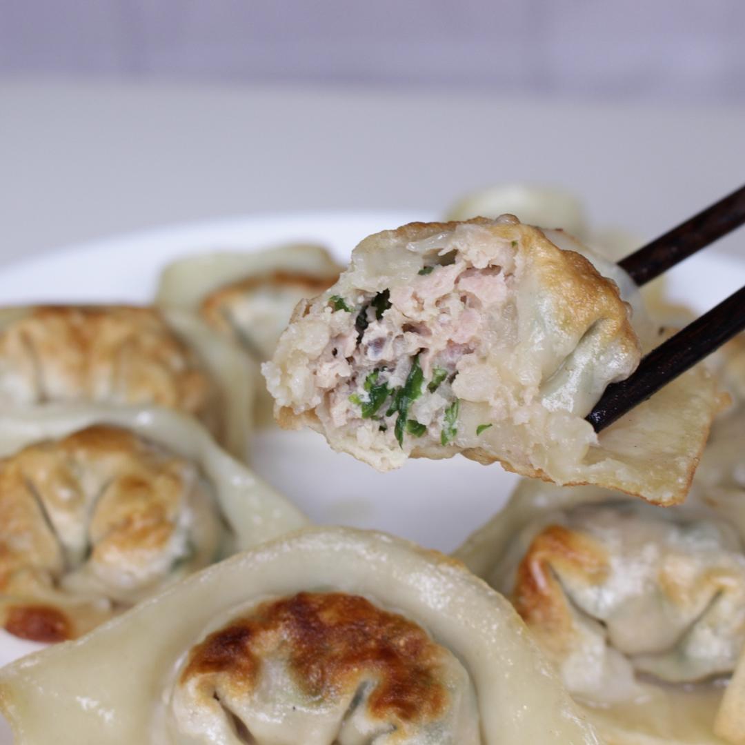 虞美人做的香菇青菜猪肉馅大馄饨