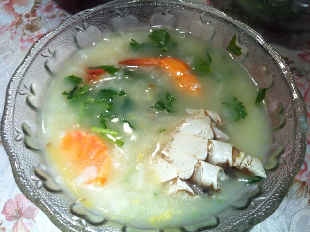 潮汕虾蟹砂锅粥