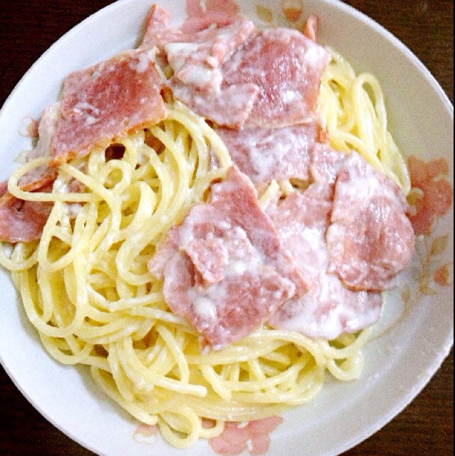 奶油培根意大利面（spaghetti）