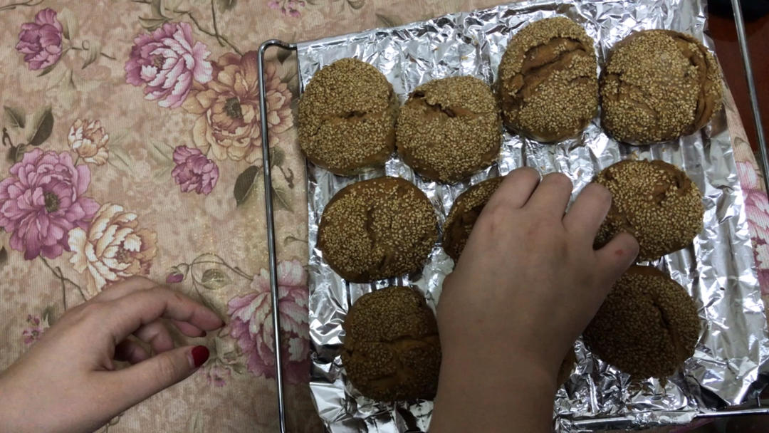 堂妈教你做麻酱烧饼