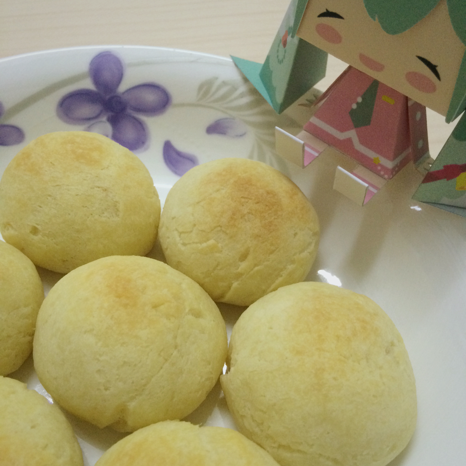 不会坍塌的麻薯小面包