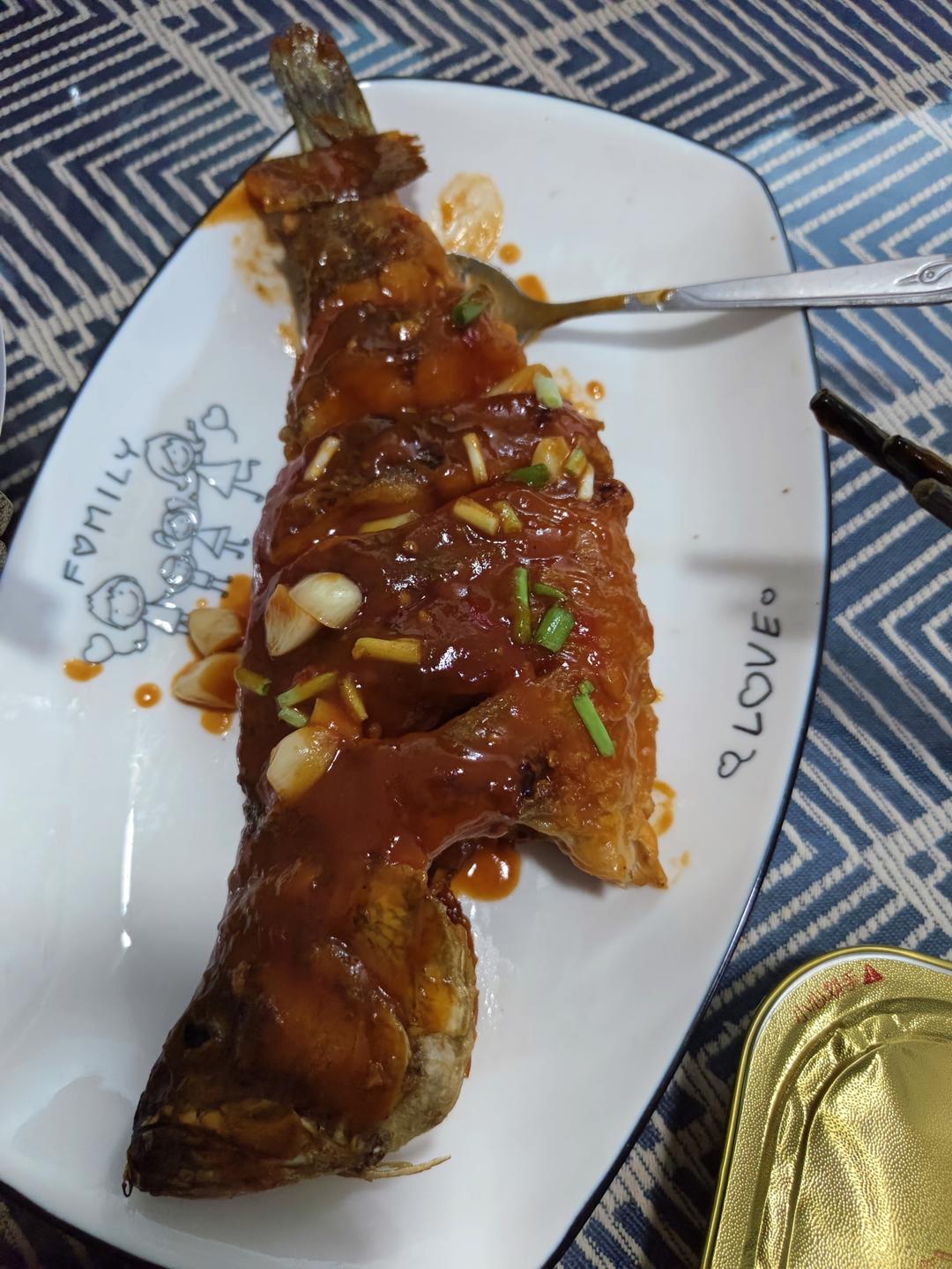 糖醋鱼（媲美饭店超简单高颜值）