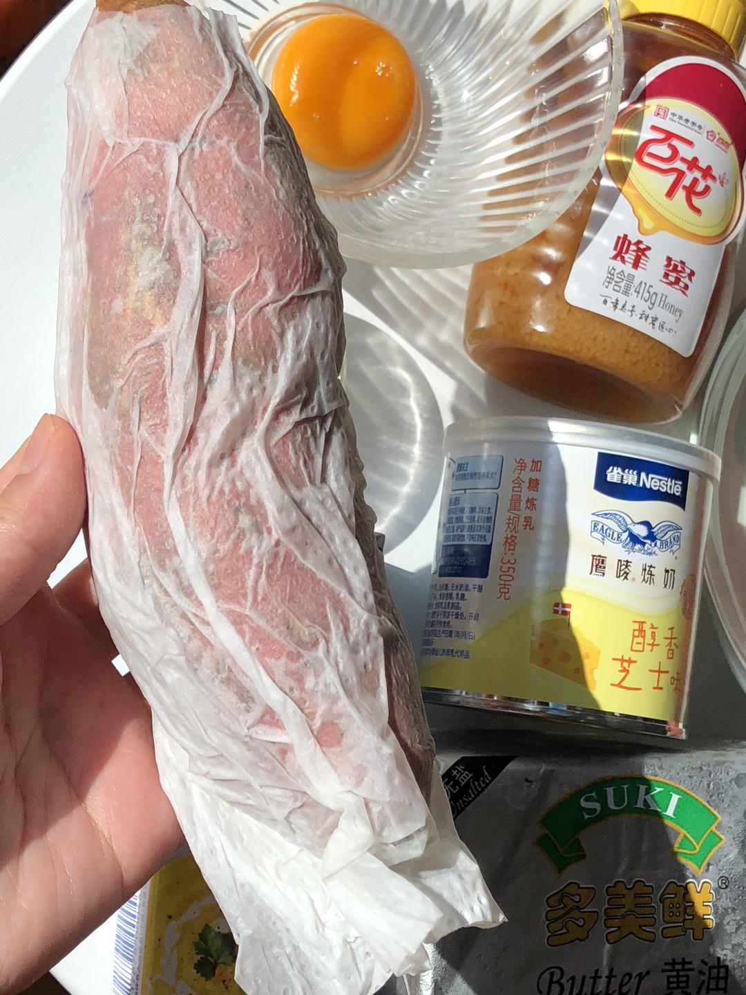 纯奶手撕吐司的做法 步骤1
