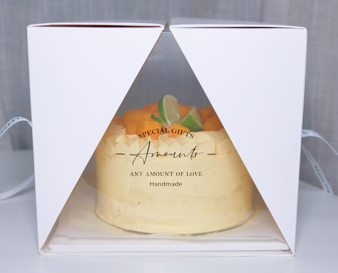 店铺夏日爆款：百香果芒果蛋糕