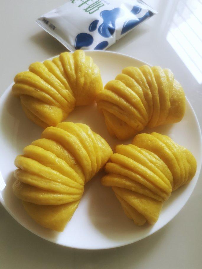 造型漂亮做法超简单的，花卷馒头