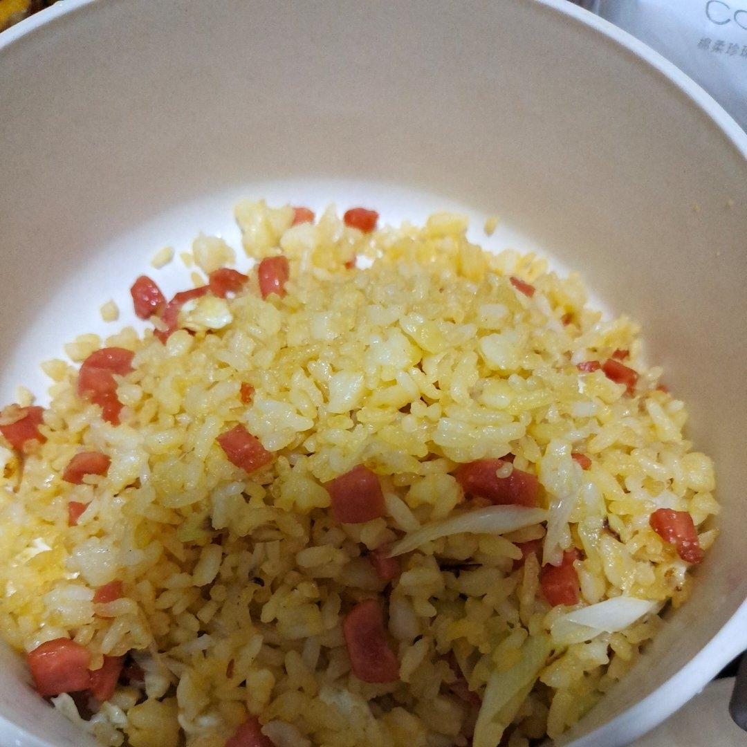 炒米饭蛋炒饭二十分钟快手家常
