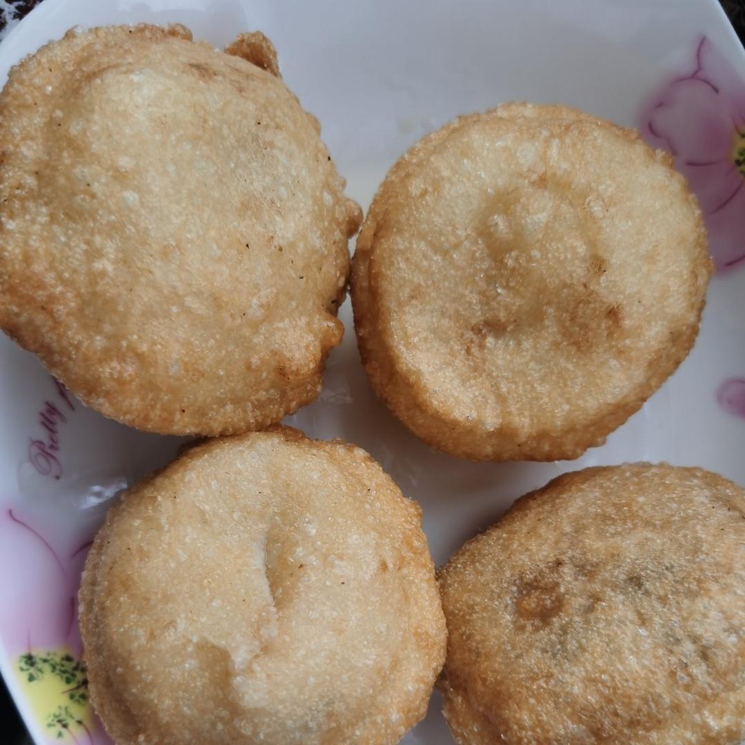 东北油炸糕（糯米粉豆沙馅儿）不翻车很简单