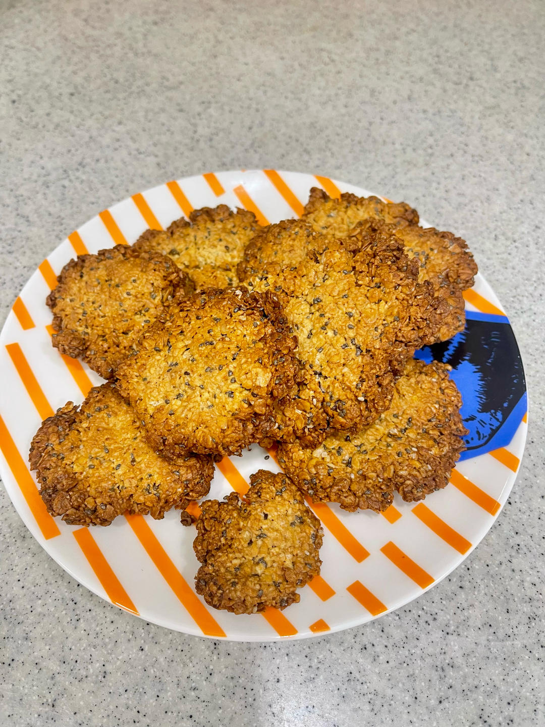 【空气炸锅】之燕麦饼干