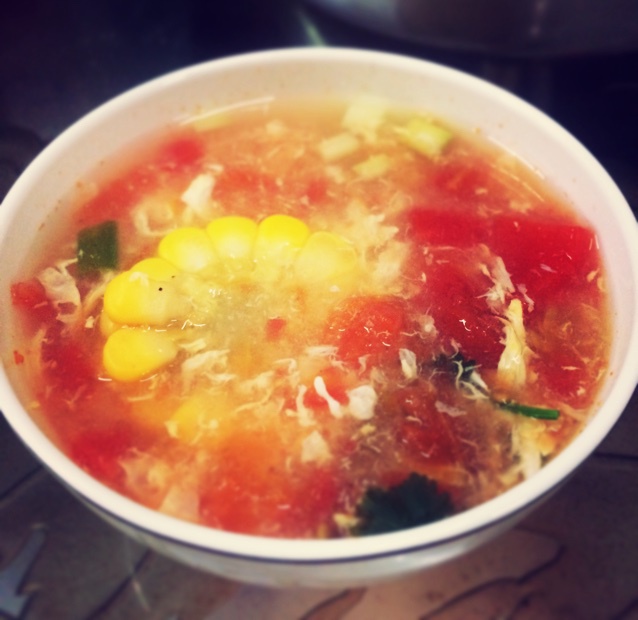 西红柿鸡蛋汤