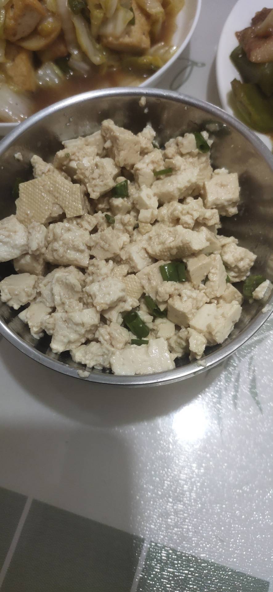 家庭版小葱拌豆腐😋