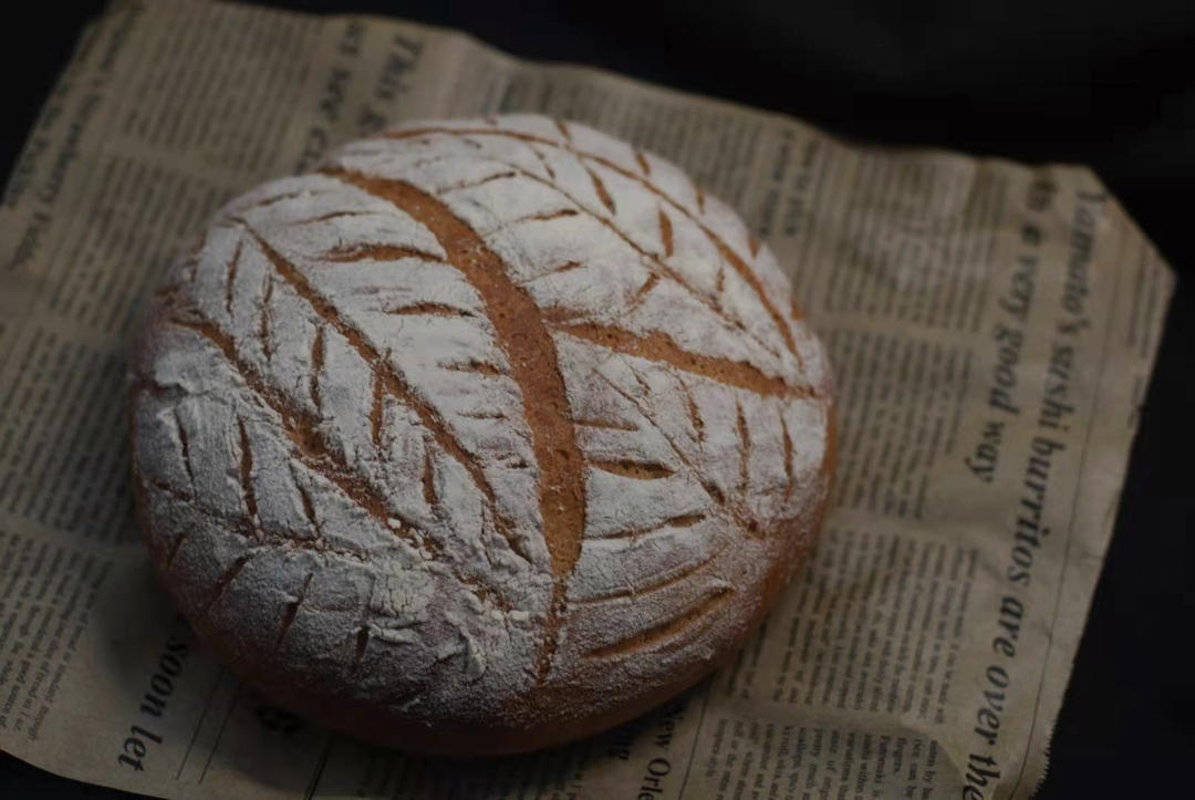 椰子油全麦欧包