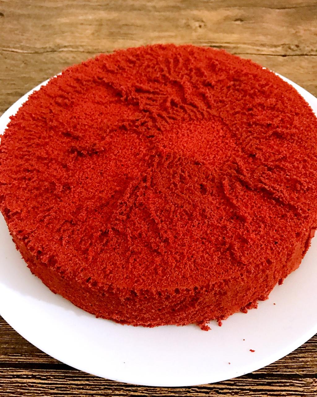 暖心红丝绒蛋糕［6寸绵软戚风版 ］