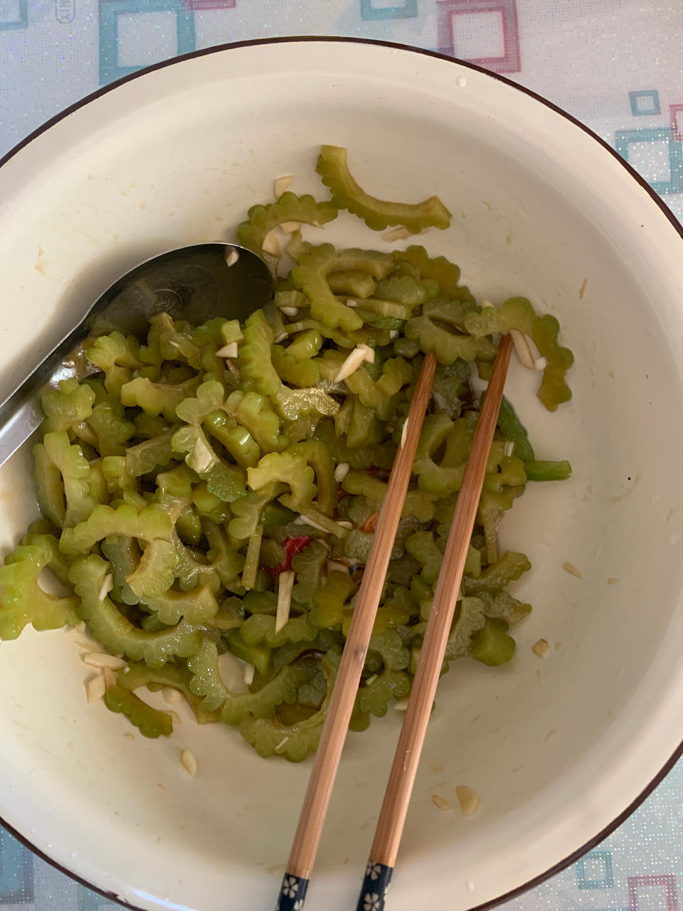凉拌苦瓜