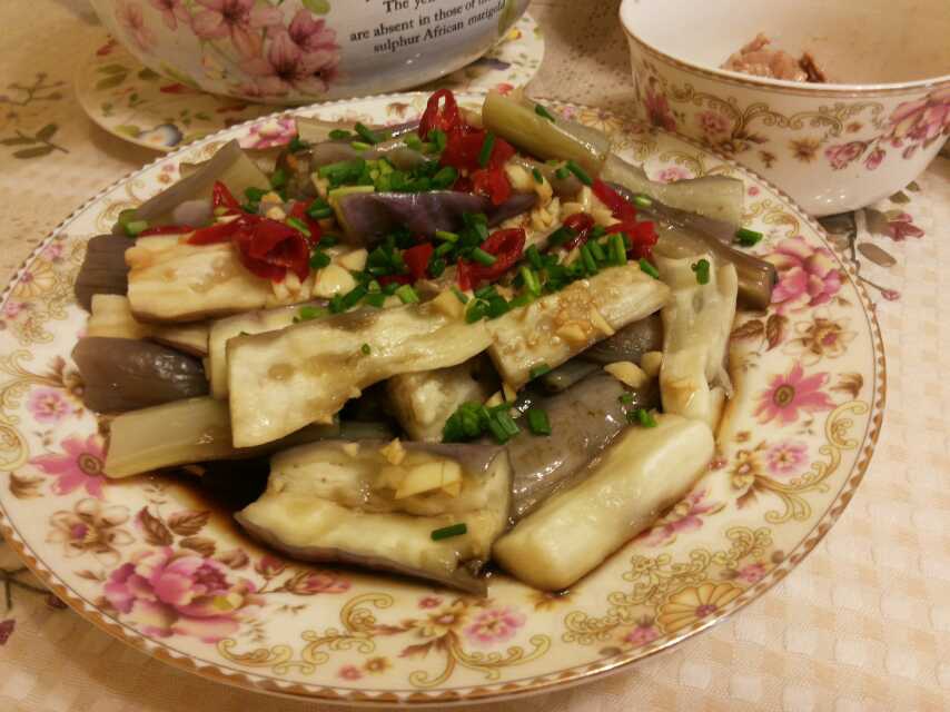 蒸茄子