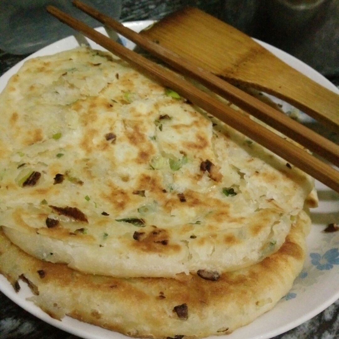 葱花油饼 Spring Onion Pancake