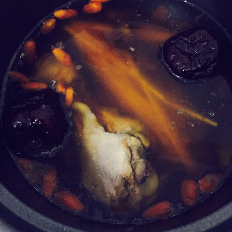 香菇鸡腿汤