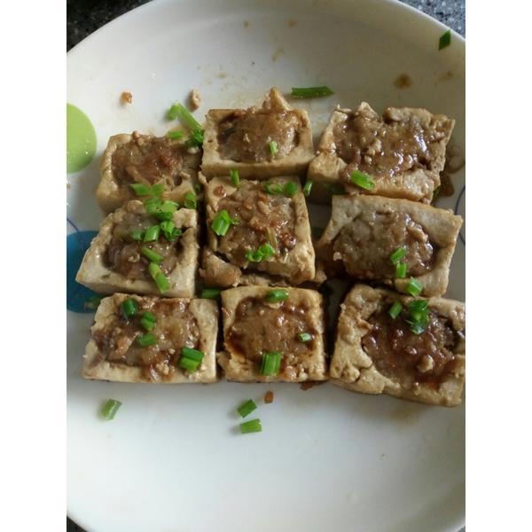 虾仁猪肉酿豆腐