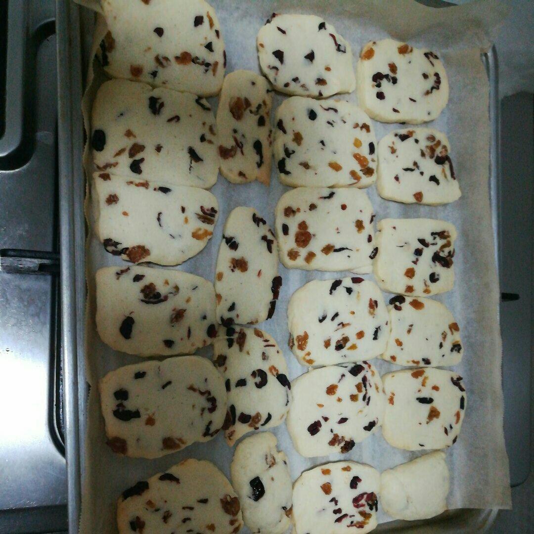 低糖少油版蔓越莓饼干