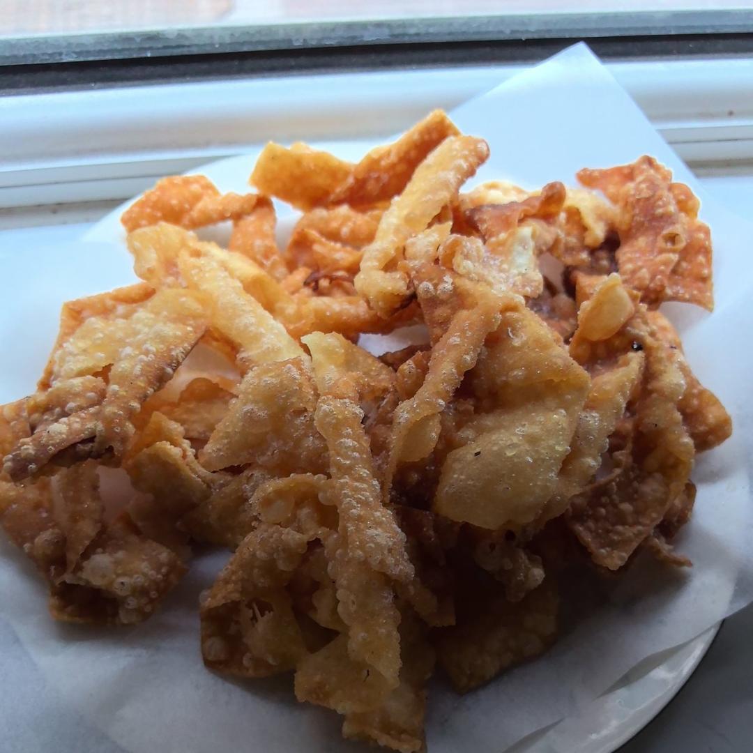馄饨皮小零食