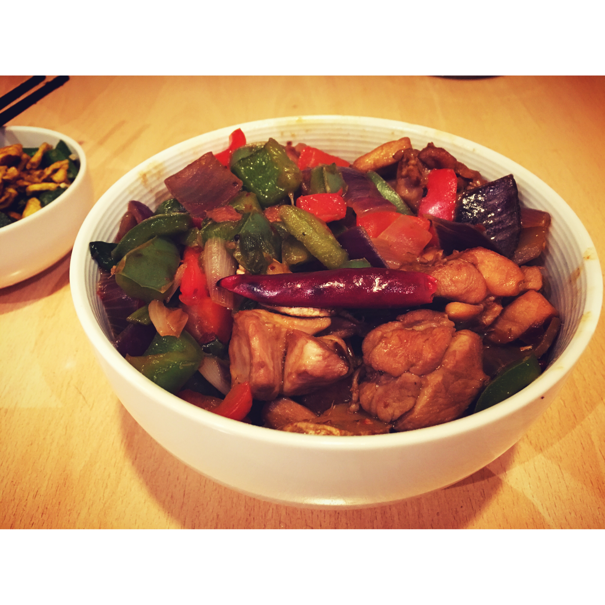 辣炒鸡腿肉 Spicy Fried Chicken