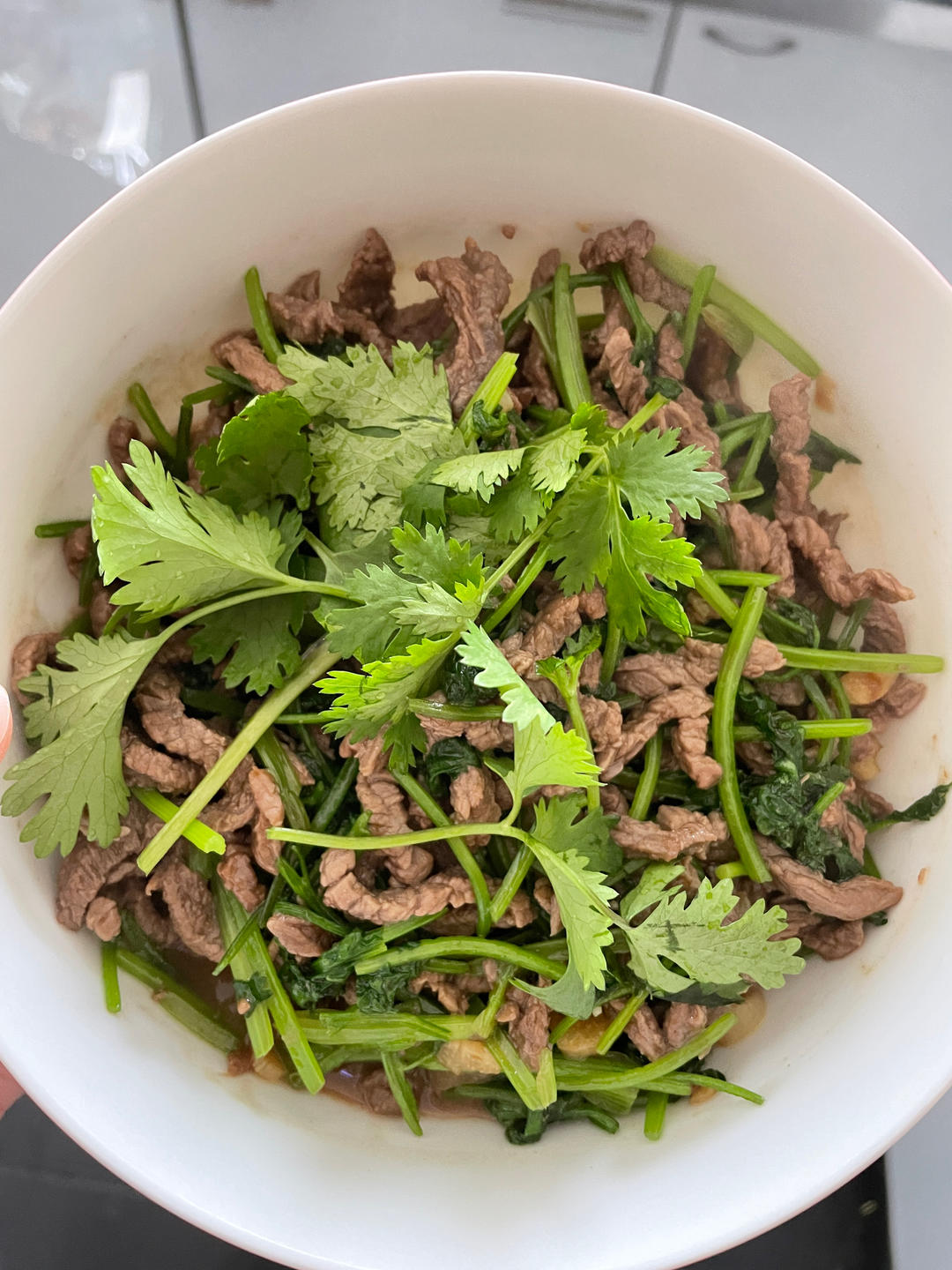 ‼️超好吃牛肉炒香菜💯一定要尝试😋