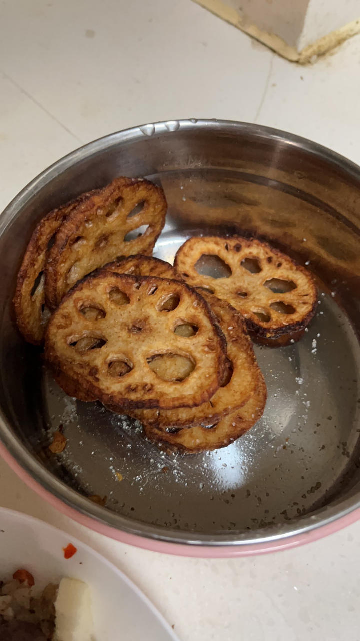 椒盐炸藕片💯