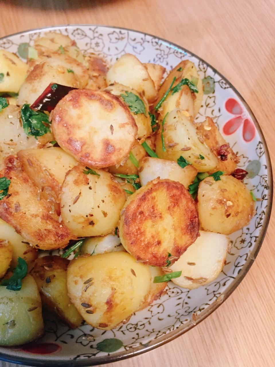 在家复制烧烤味土豆/孜然土豆