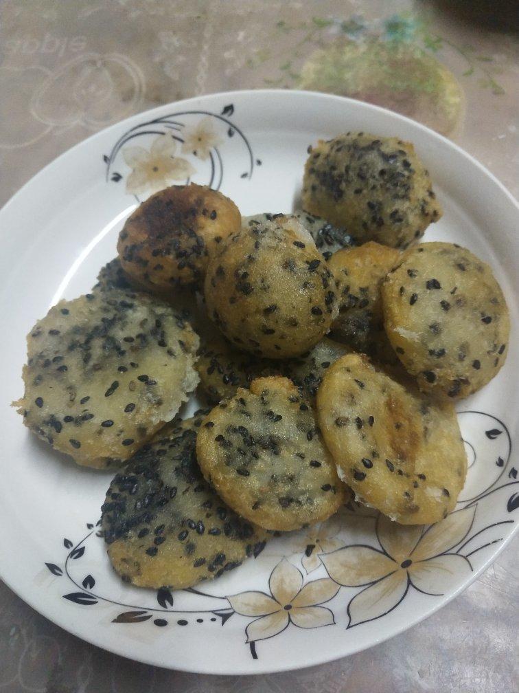 自制空心麻圆